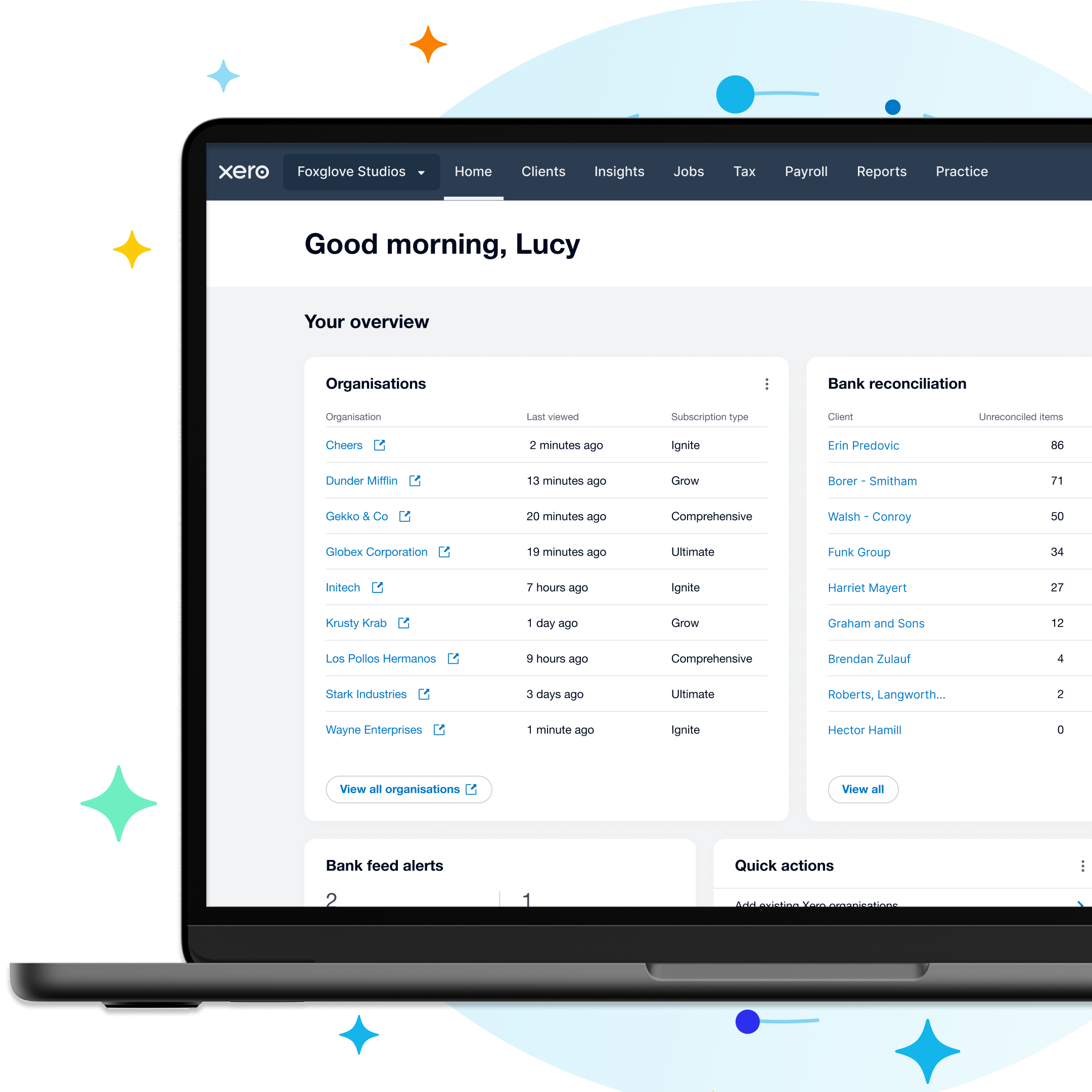 Xero Partner Hub Homepage